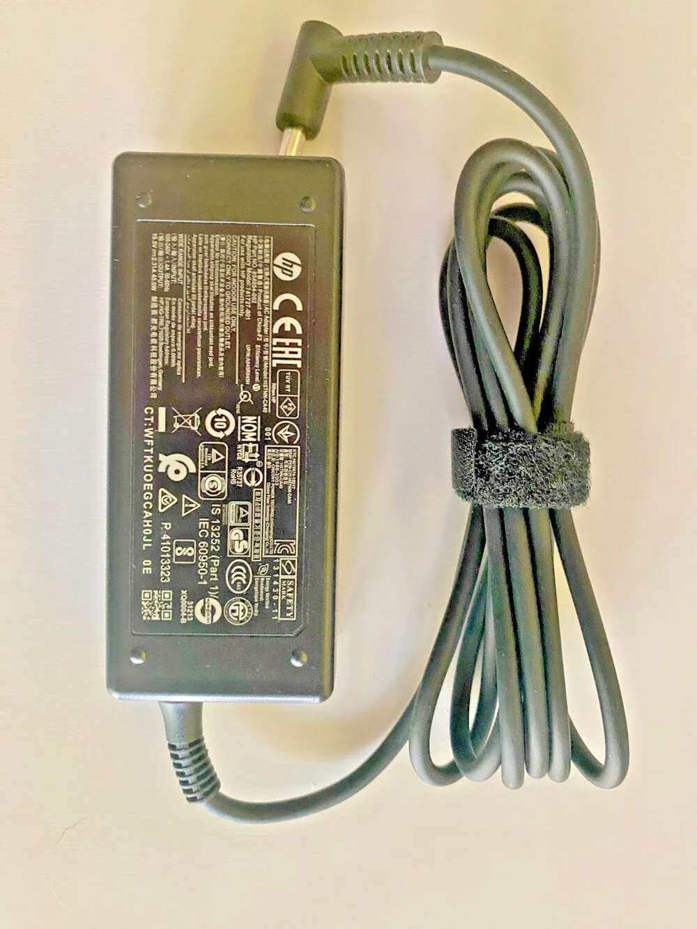Genuine HP AC 45W 19.5V Power Adapter - HP Part# 854054-002